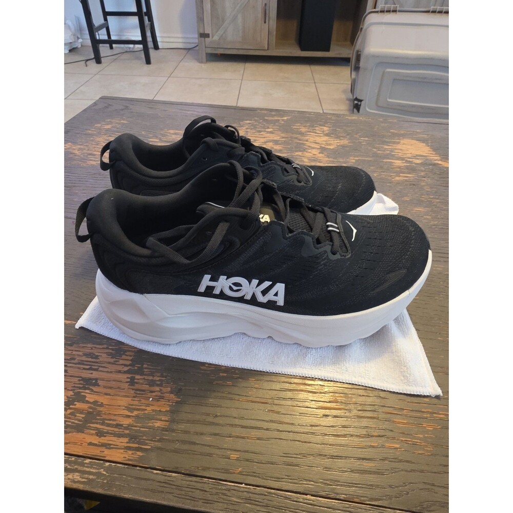 New Size 10.5 - Hoka One One HOKA Rincon 4 Black White Read Description